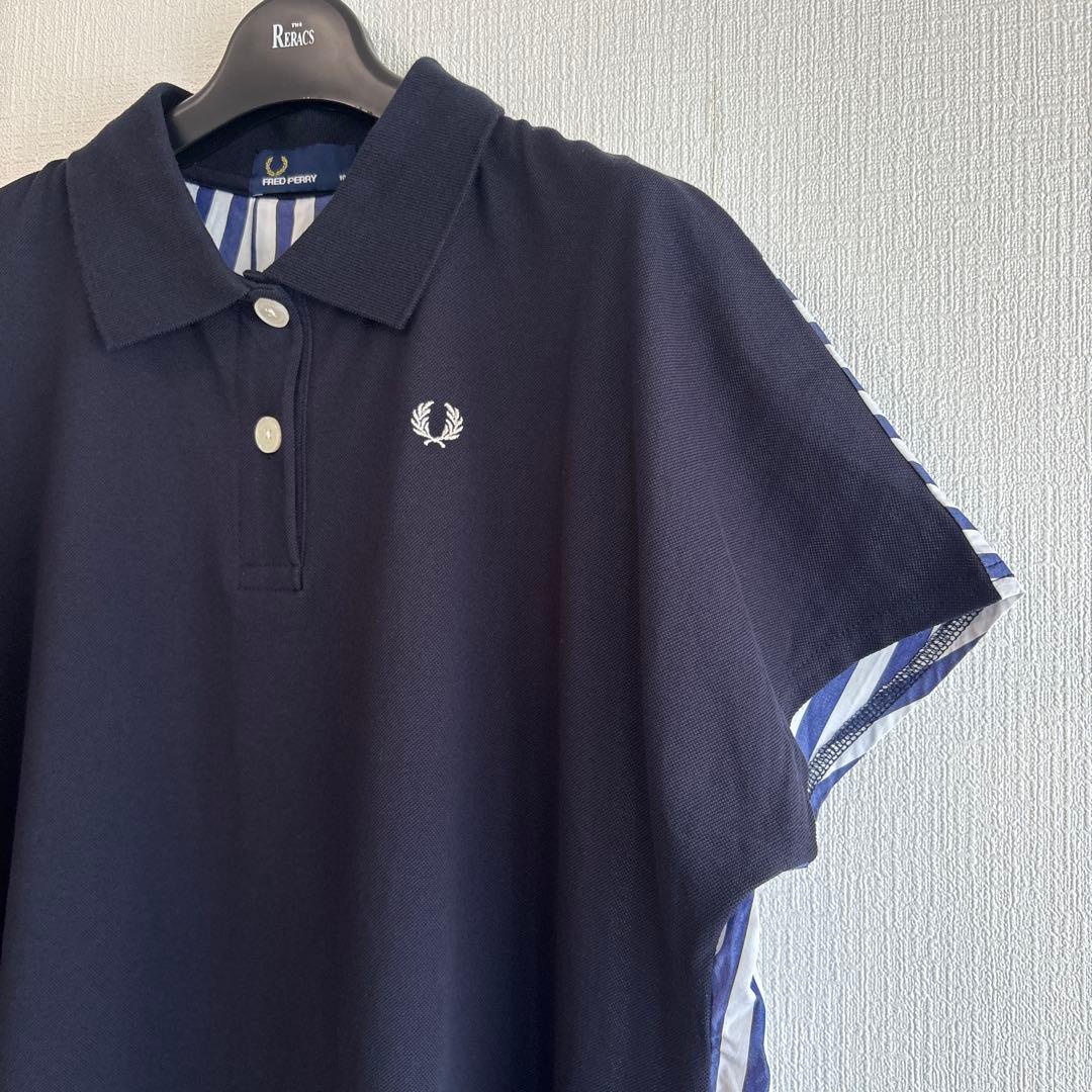 FRED PERRY フレッドペリー バックストライプ ポロシャツ サイズ10