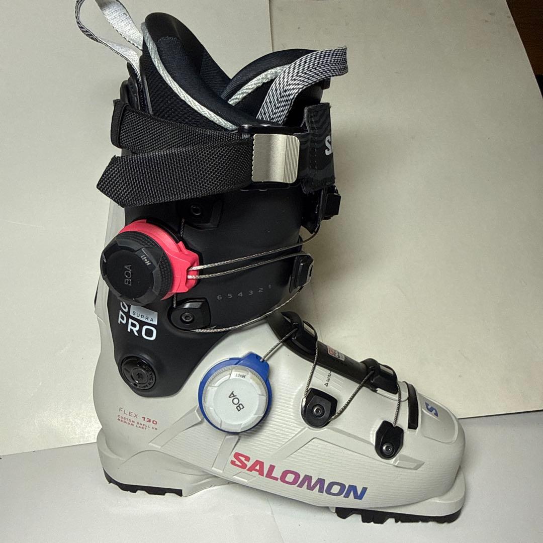美品SALOMON S/PRO ダブルBOA 130 スキーブーツ