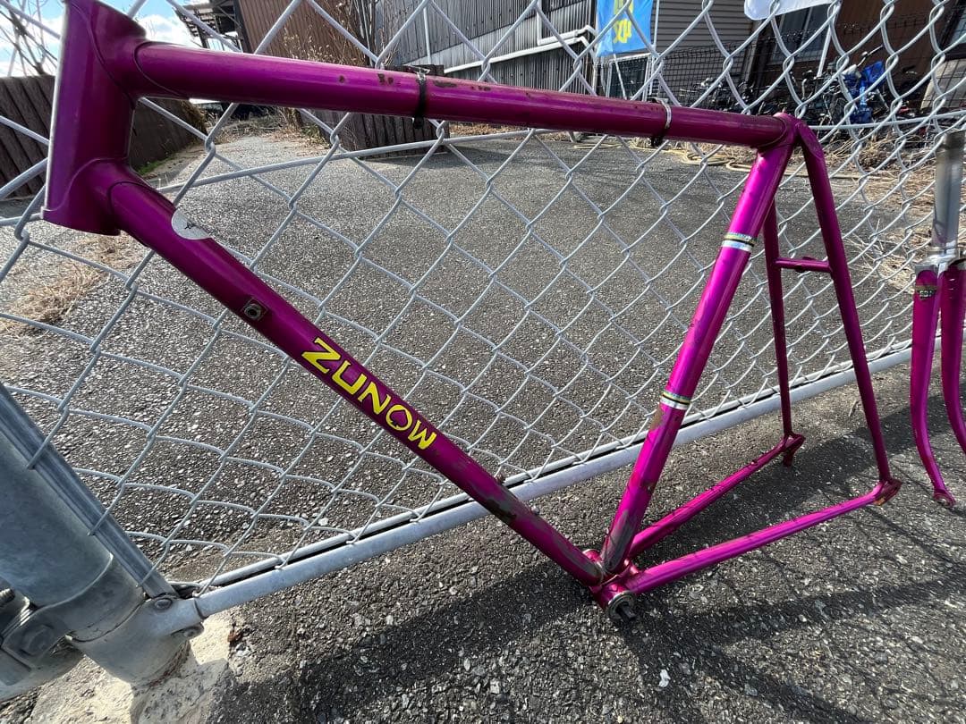 zunow campagnolo フレーム　700c ビンテージ