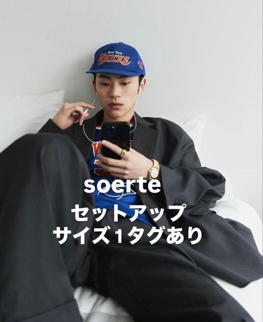 完売品】soerte ソエルテ セットアップ スーツ - メルカリ