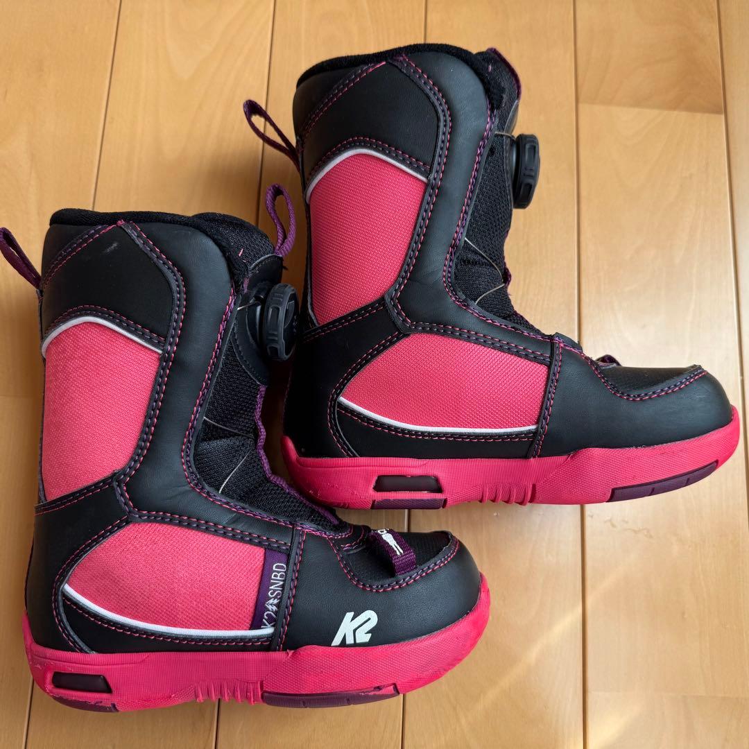 K2 キッズ スノーボードセット 90cm ブーツ 16.5-18.5cmの通販はau PAY