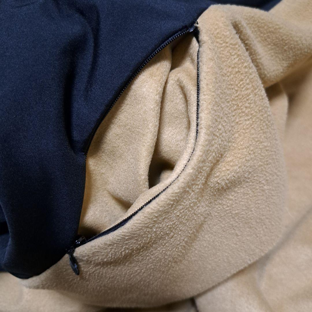 GIANFRANCO FERRE ナイロンコート 中綿入り シャモアクロスライク