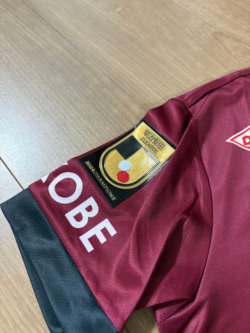 ヴィッセル神戸　大迫　2025　ユニフォーム　L　asics　アシックス