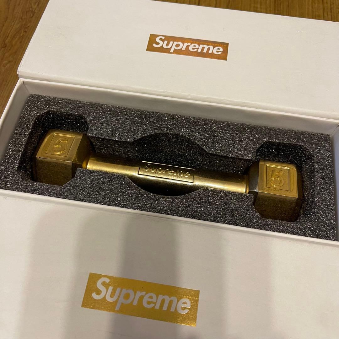超希少！シュプリーム Supreme Plated Dumbbell ダンベル