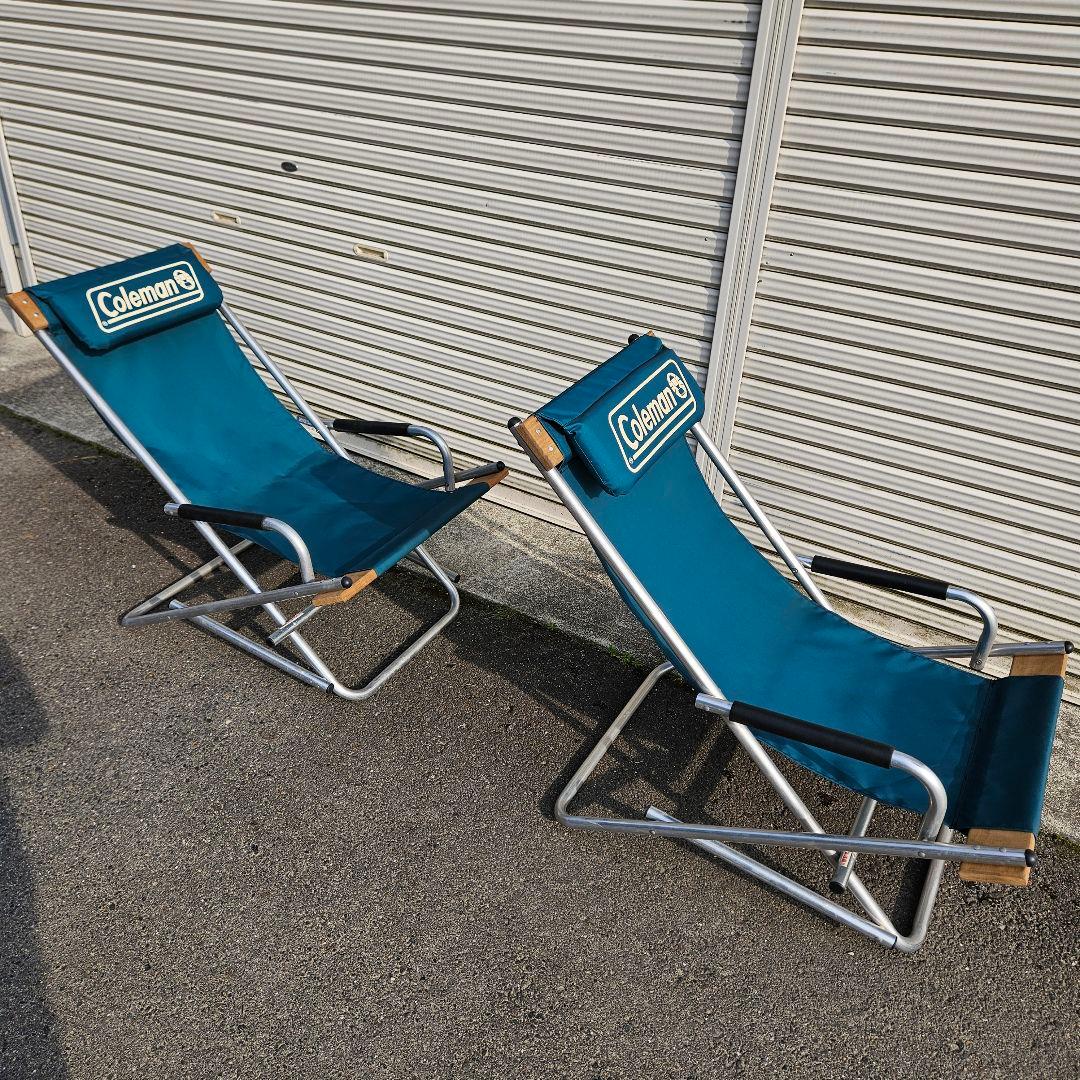 コールマン ロッキングチェア 2脚セット C910-718J アウトドアチェア
