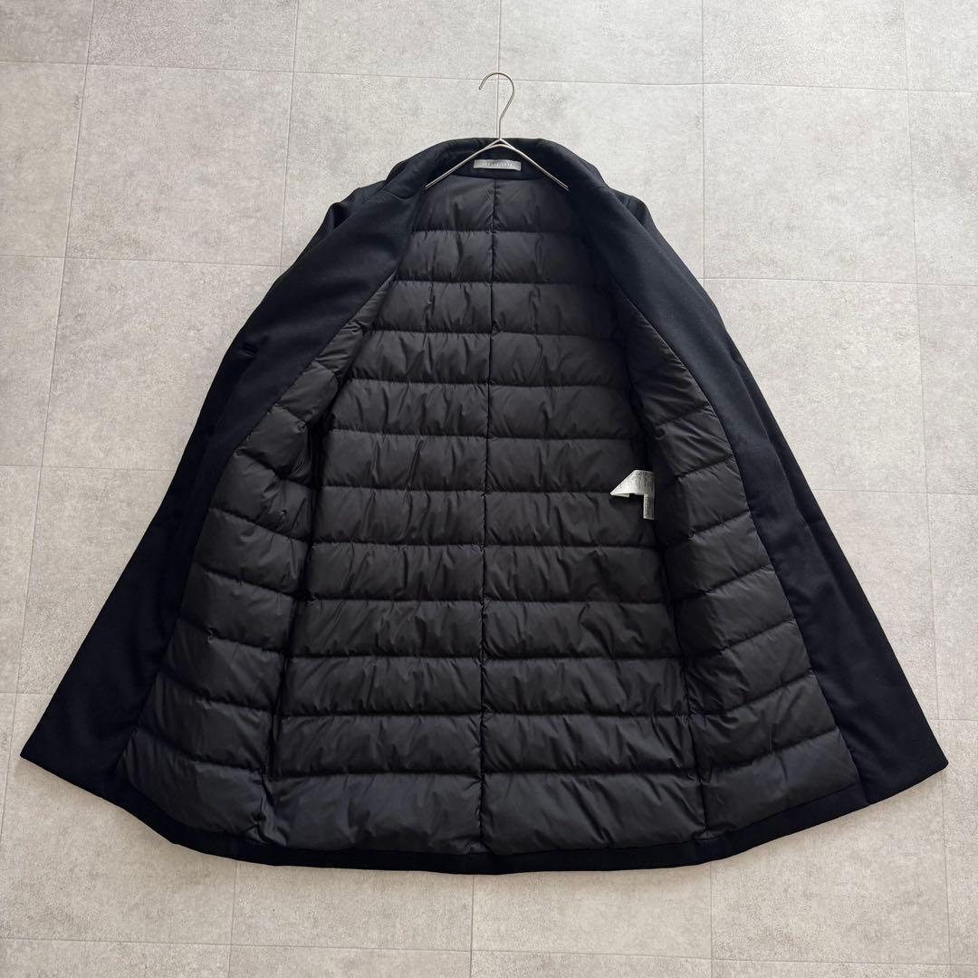 セオリーリュクス　ダウンチェスターコート　ロング　内側ダウン　黒　40