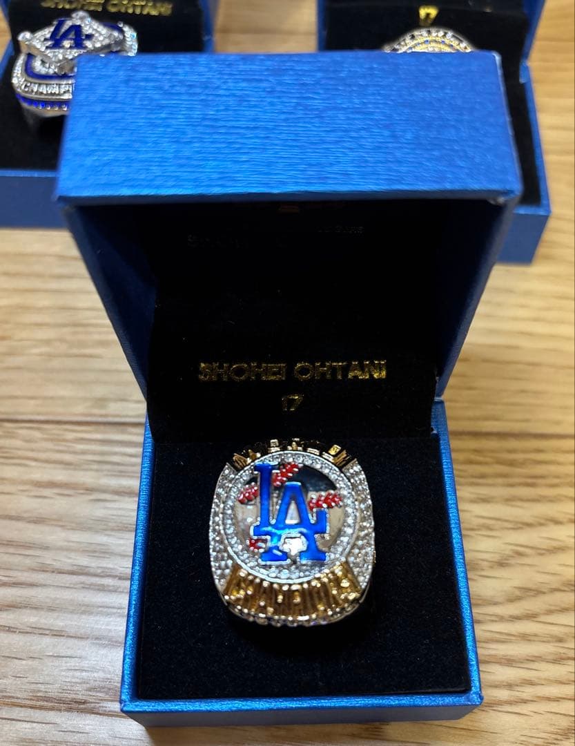 値下⭐️限定特別セット⭐️【非売品】大谷翔平2025＆2024チャンピオンリング4種