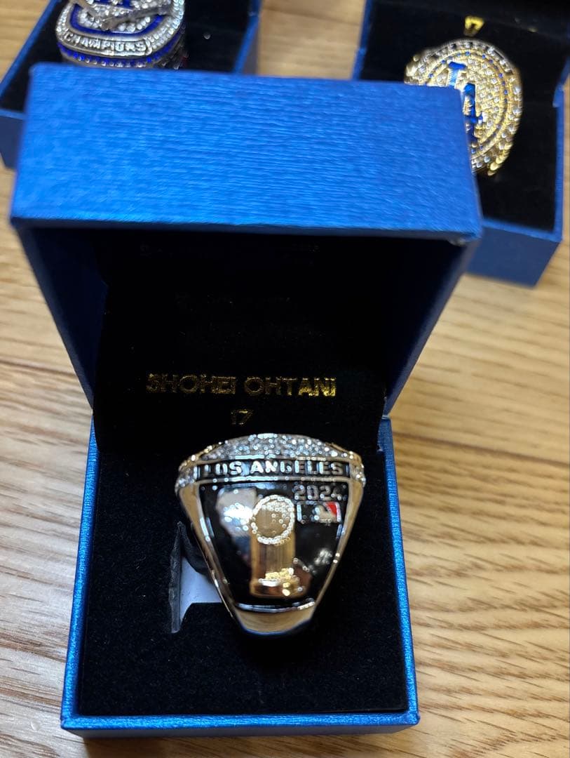 値下⭐️限定特別セット⭐️【非売品】大谷翔平2025＆2024チャンピオンリング4種