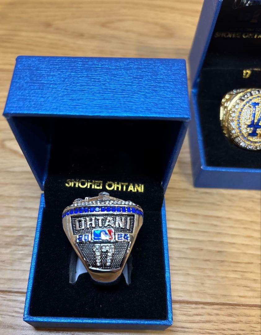 値下⭐️限定特別セット⭐️【非売品】大谷翔平2025＆2024チャンピオンリング4種