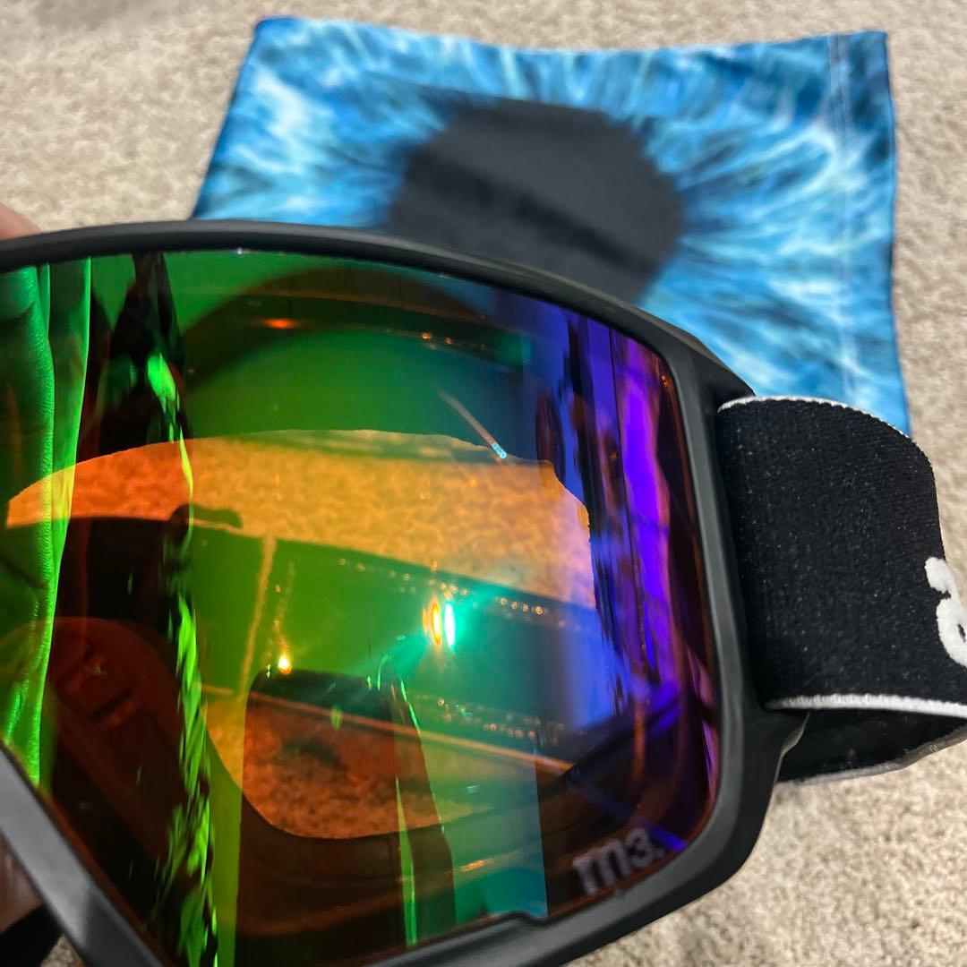 アノンm3 ANON スノーボードゴーグル　 アジアンフィット　バートン