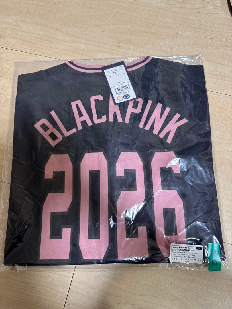 【Mサイズ】BLACKPINK×読売ジャイアンツ ブラック ユニホーム