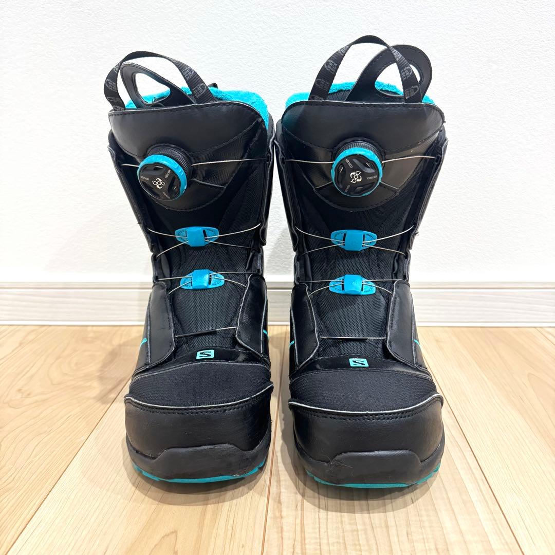 SALOMON BOA スノーボードブーツ　25.0cm レディース　キッズ