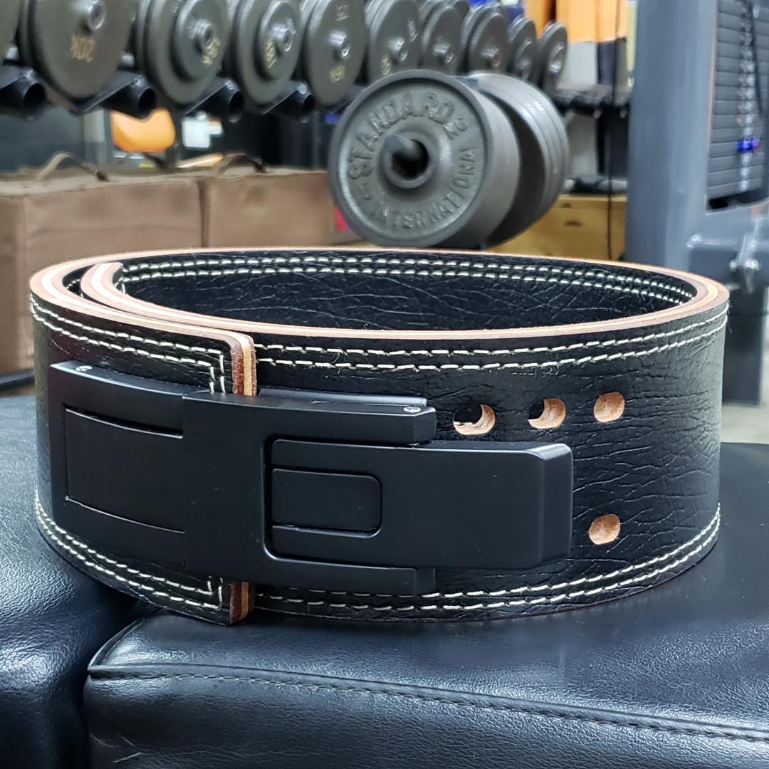 レバーアクションベルト　パワーベルト　ワンタッチ可変式13ｍｍ　Mサイズ