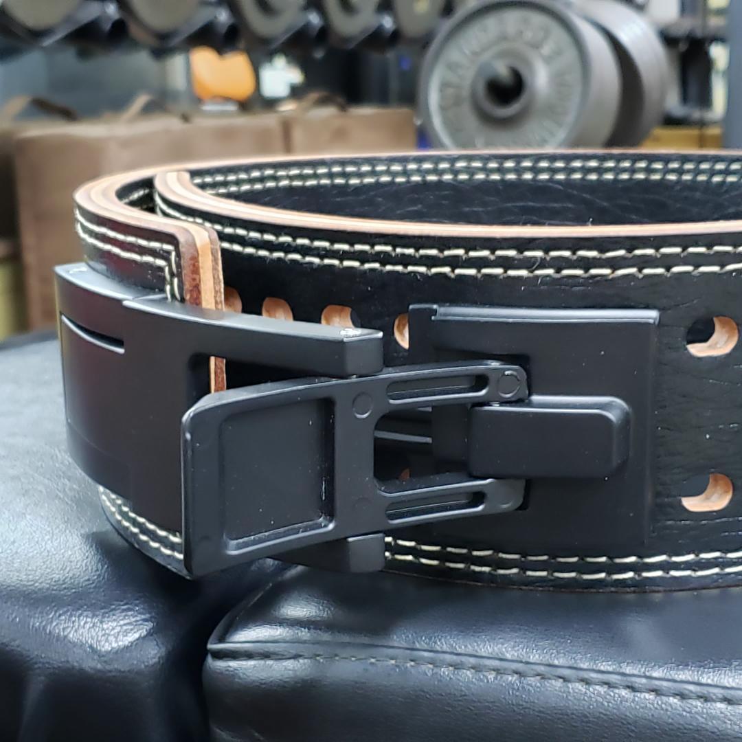 レバーアクションベルト　パワーベルト　ワンタッチ可変式13ｍｍ　Mサイズ