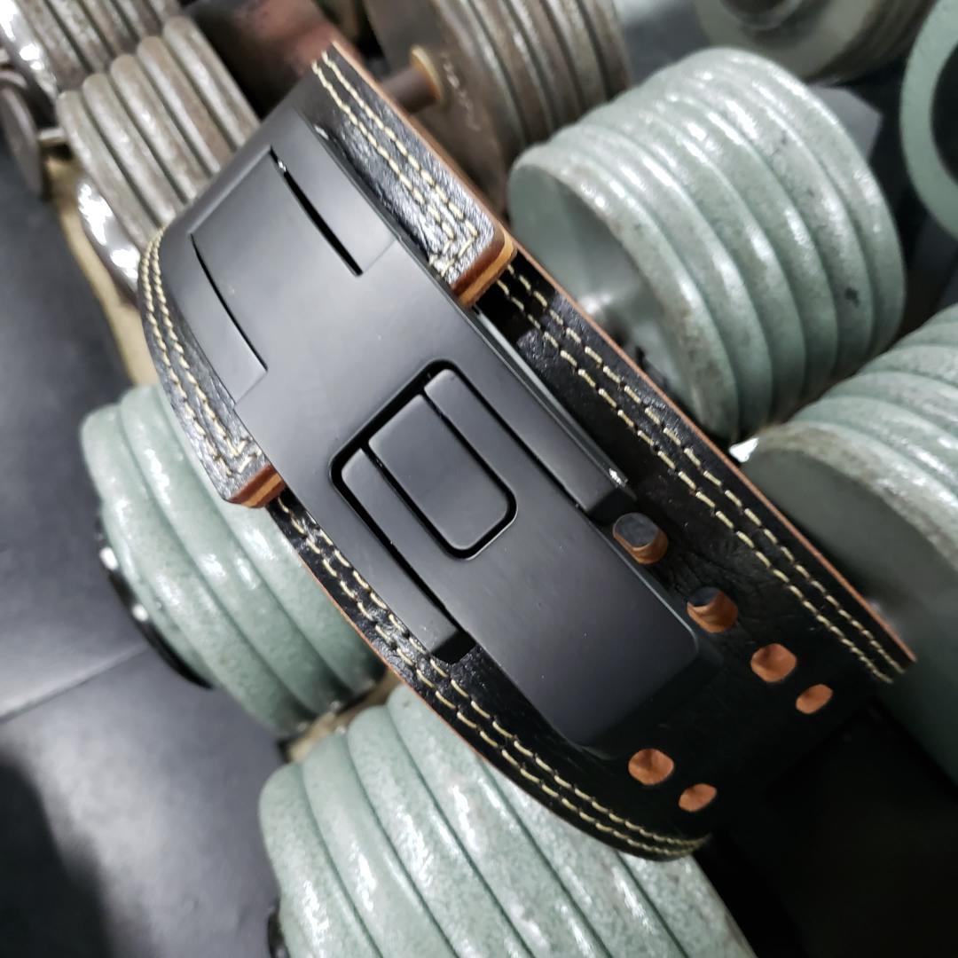 レバーアクションベルト　パワーベルト　ワンタッチ可変式13ｍｍ　Mサイズ