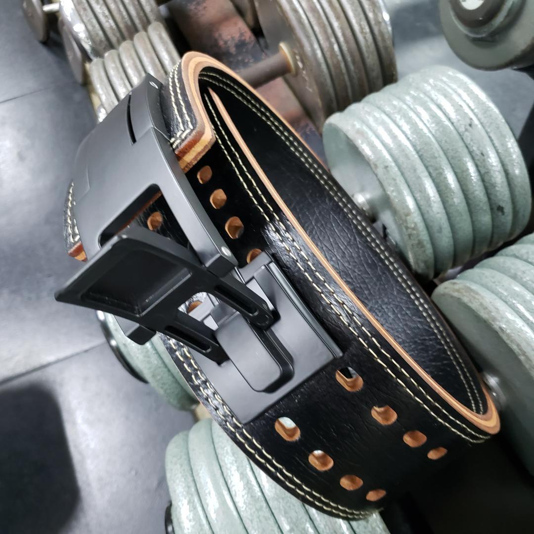 レバーアクションベルト　パワーベルト　ワンタッチ可変式13ｍｍ　Mサイズ