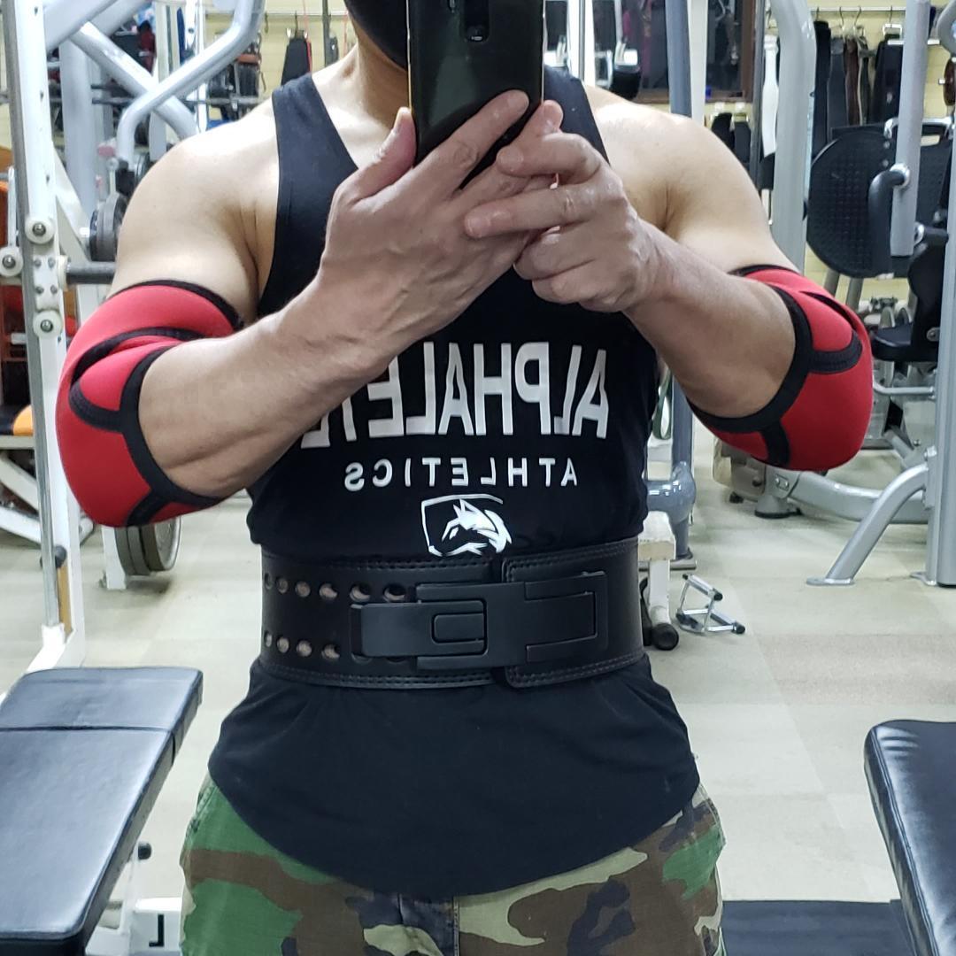 レバーアクションベルト　パワーベルト　ワンタッチ可変式13ｍｍ　Mサイズ