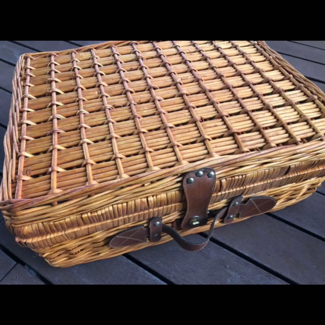 ゴイチ FIELD CHAMP ピクニックバスケット FB-100 ビンテージ