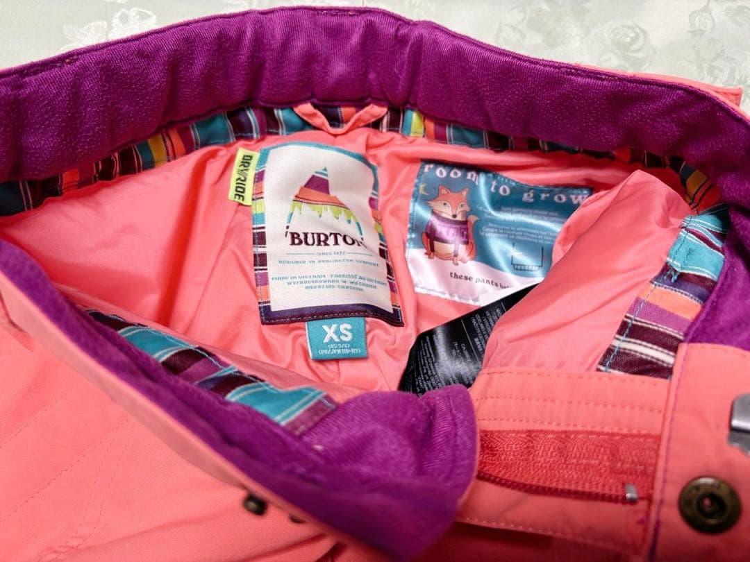 バートン　キッズスノーボードウエア上下セット