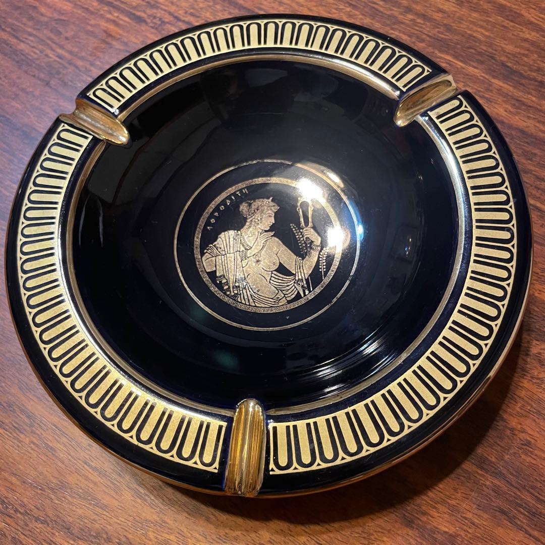 24K 金 GOLD 灰皿 ギリシャ GREECE - メルカリ