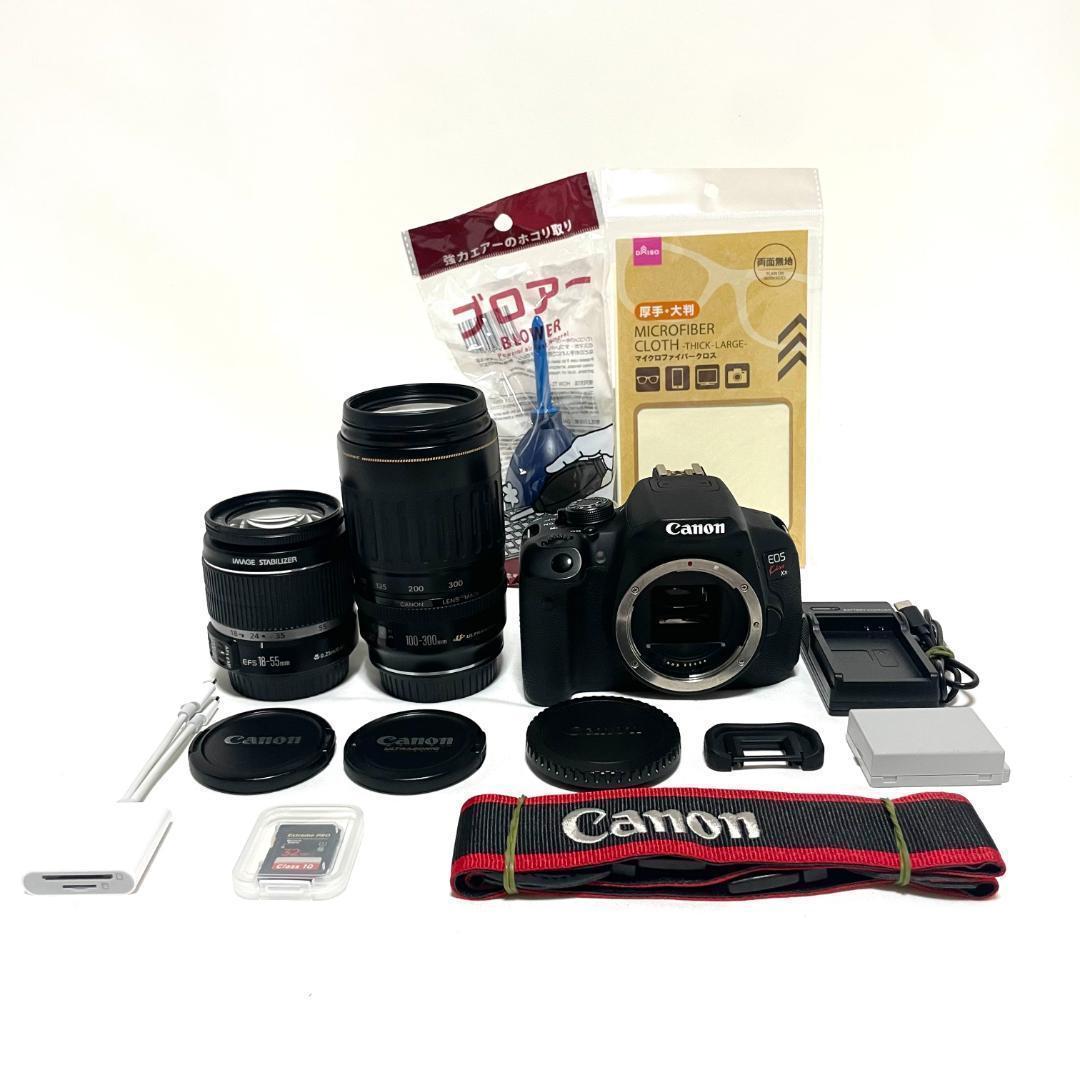 初心者向け✨ Canon EOS Kiss X7i USM望遠セット すぐ使える