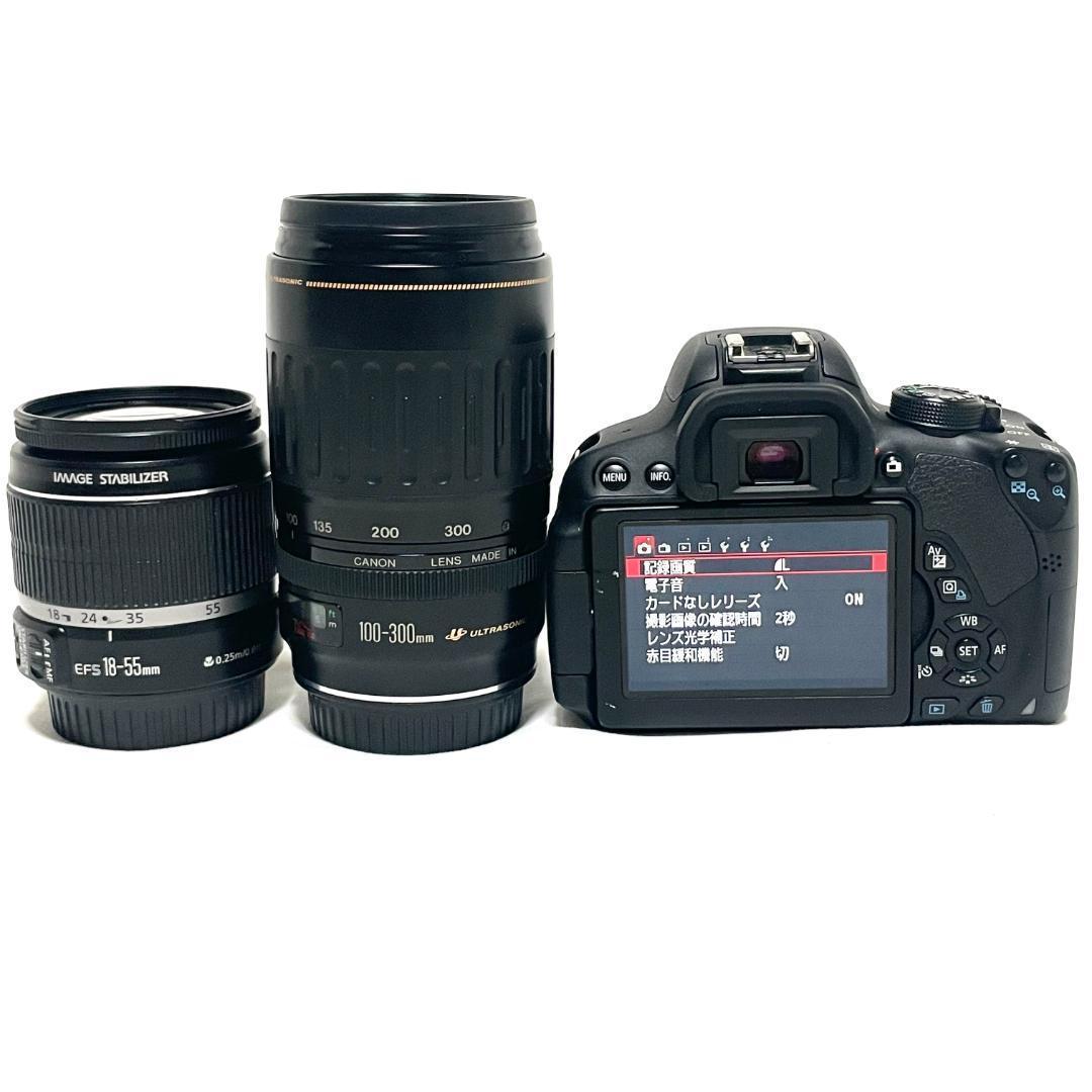 初心者向け✨ Canon EOS Kiss X7i USM望遠セット すぐ使える