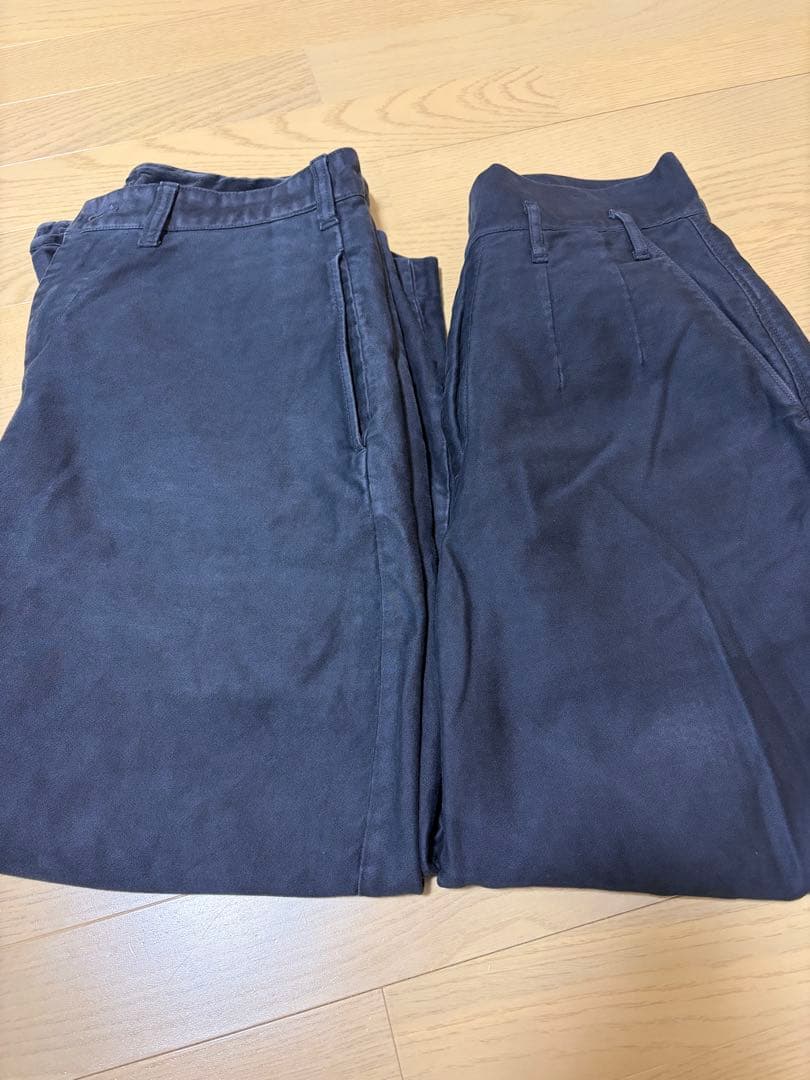 ポータークラシック　MOLESKIN CLASSIC PANTS ブラック