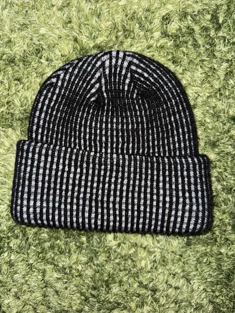 NOAH ビーニー tri-colar beanie black - メルカリ