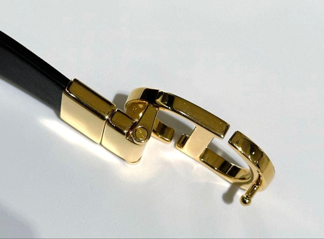 Dior　クリスチャンディオール　リバーシブル　ベルト　ホワイト　ブラック