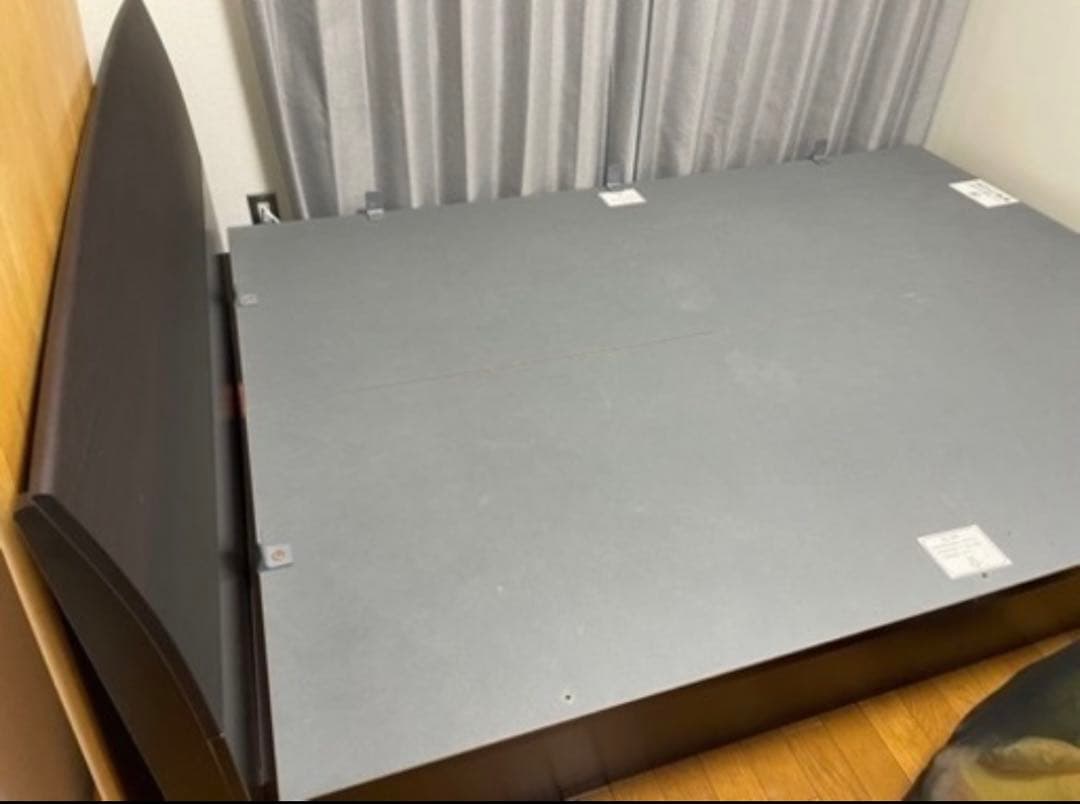 【解体済】家具 ベッド ダブルベッド　跳ね上げ式