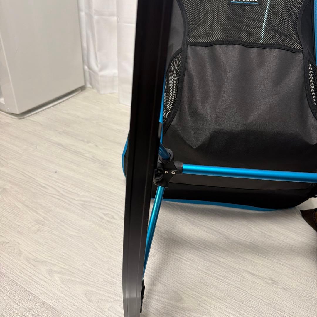 ヘリノックス チェアツー 社外ロッキングフット純正フリース チェア