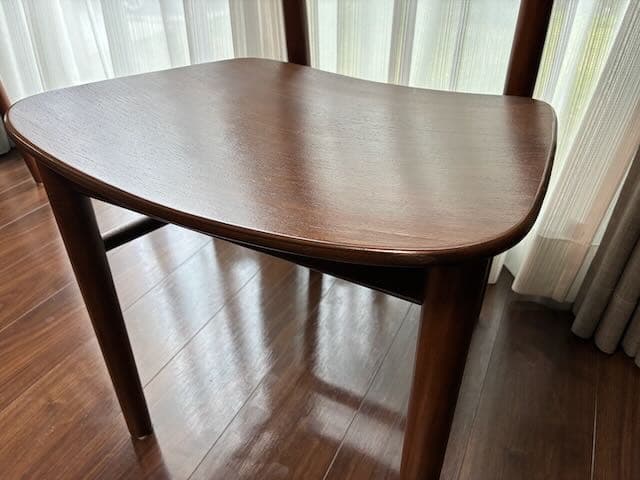 無印良品 ラウンドチェア ウォールナット