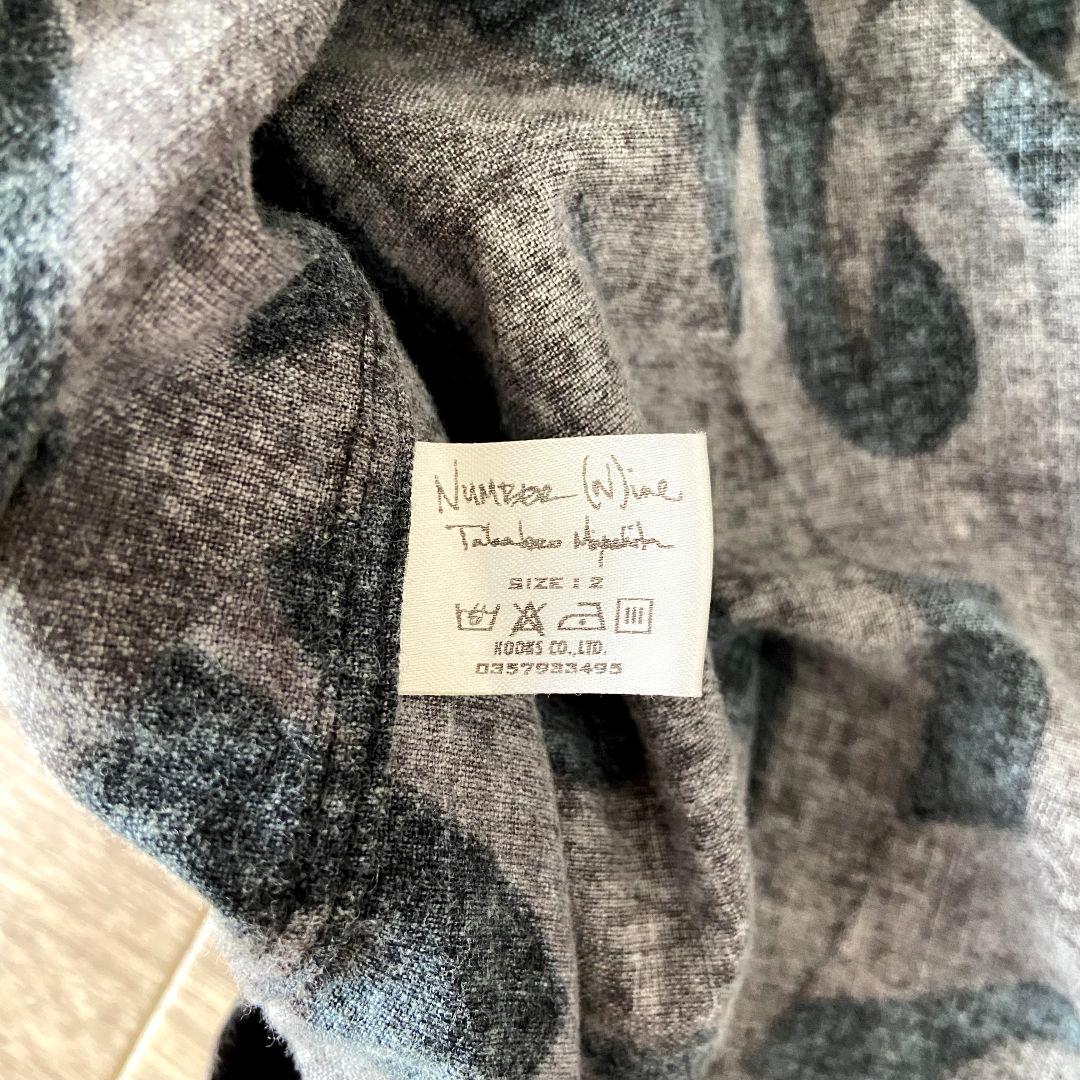 激レア】名作 NUMBER (N)INE ハートトライバルシャツ ギブ期 - メルカリ