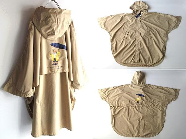 なっぴ様 新品 ラルフローレン 24年 ポロベア レインポンチョ F
