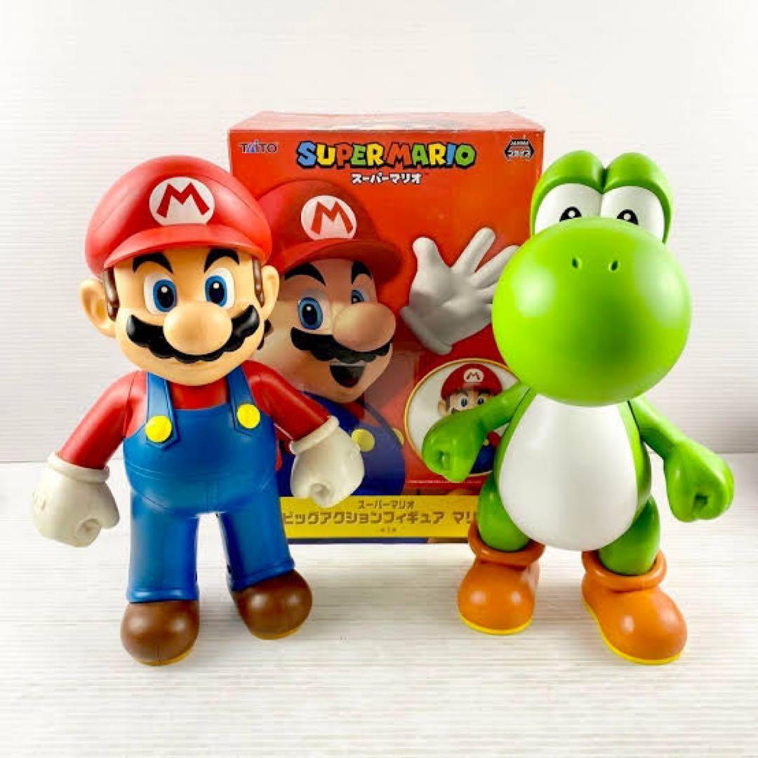 スーパーマリオ ビッグアクションフィギュア ヨッシー - メルカリ