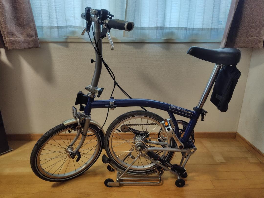 BROMPTON ブロンプトン S3L ブルー カスタム 購入時より室内保管のみ