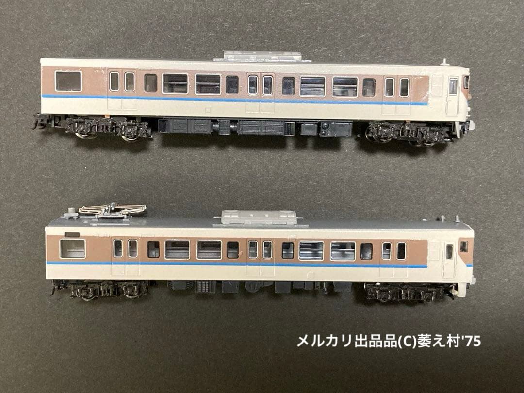 グリーンマックス特製加工品 Nゲージ クモハ115、114 6000番台動力なし