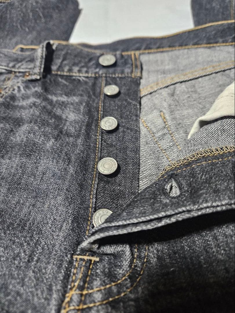 WAREHOUSE 2nd-hand1100BLK UW size33 WAREHOUSE&CO., LOT 2ND-HAND