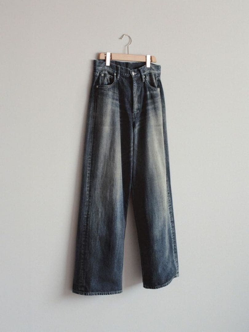 【美品】LIDNM Heritage Slub Denim Pants