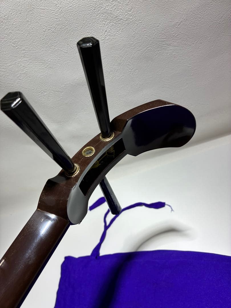 G）教学用 長唄 三味線 合皮張済み プラスチック製 祭り用 踊り用