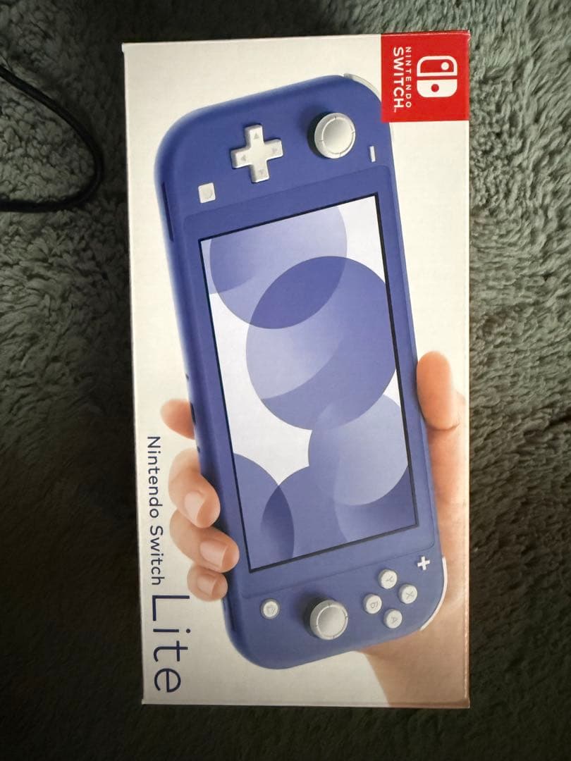 Nintendo Switch Lite ブルー 充電器 箱あり