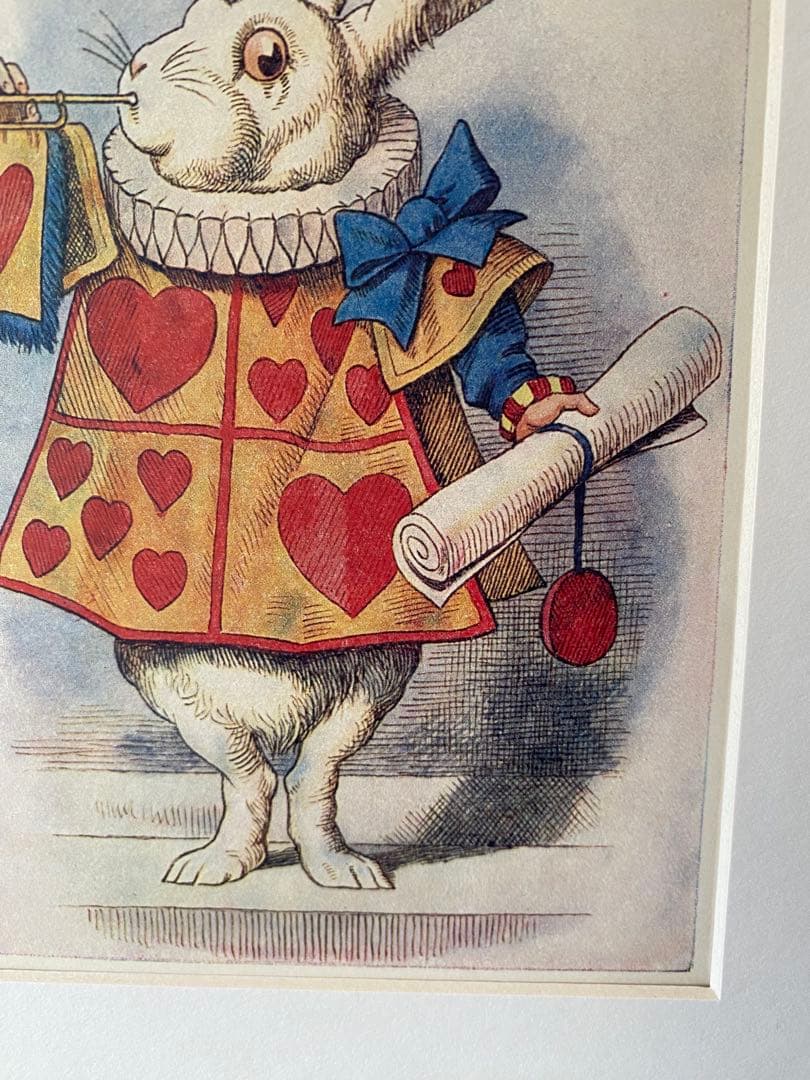 不思議な国のアリス White Rabbit ジョン テニエル 1920年代 - メルカリ