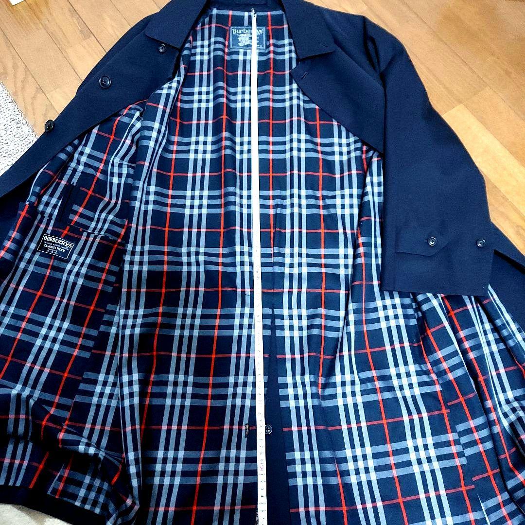 Burberrys　メンズステンカラーコート 超美品　バーバリー　裏地チェック