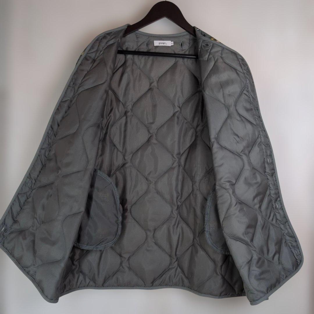 美品☆ グラニフ オーサムタイガー 3Way仕様アウター モッズコート 黒