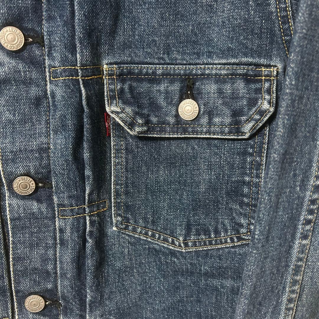 日本製 J02 リーバイスセカンド 71507 38 色落ちビンテージ感