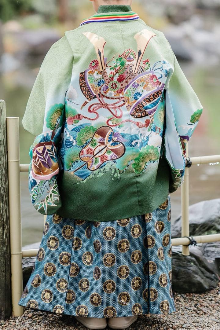 七五三 男の子　着物セット　3歳　5歳　100〜110センチ相当