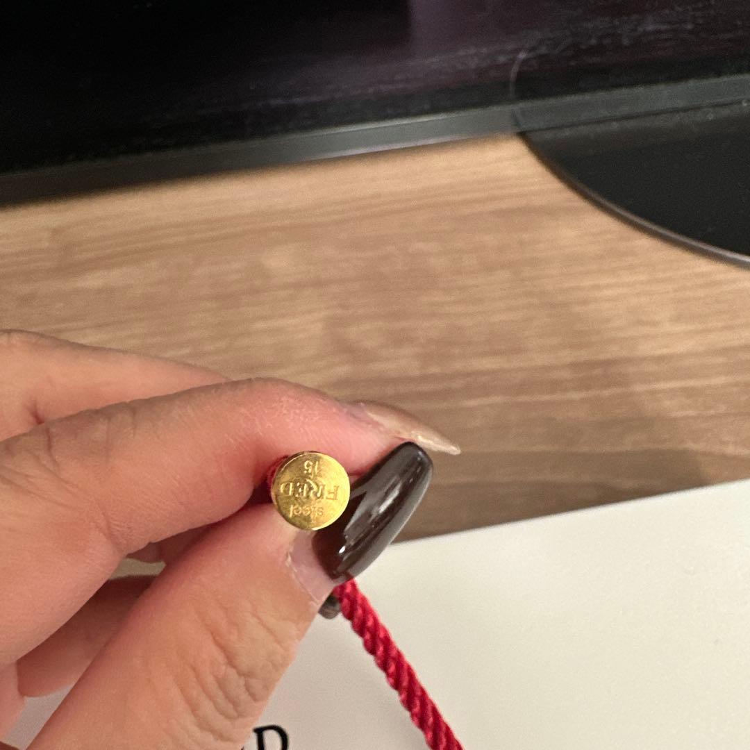 FRED フォース10 ブレスレット LM ゴールド替え ケーブル 15