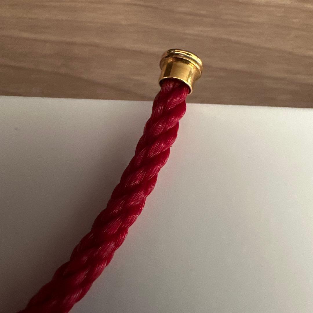 FRED フォース10 ブレスレット LM ゴールド替え ケーブル 15