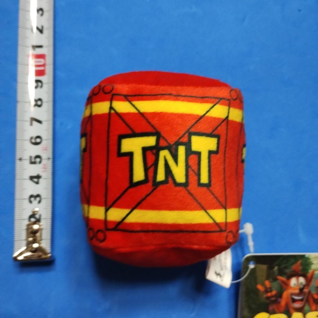 クラッシュ・バンディクー マスコットボールチェーン TNT 爆弾箱 1個