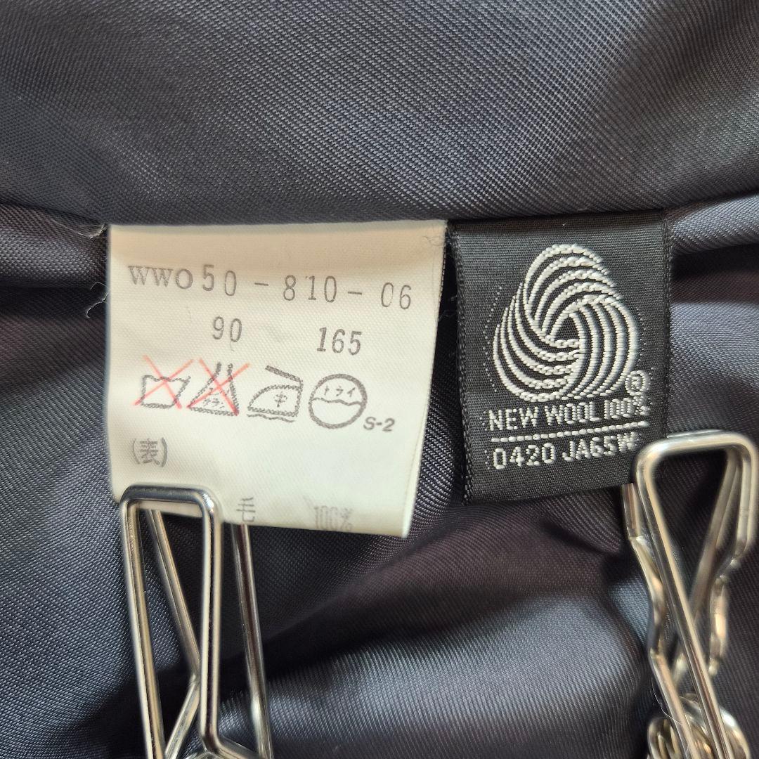 【美品】バーバリー ウール カシミヤ チェスターコート グレー